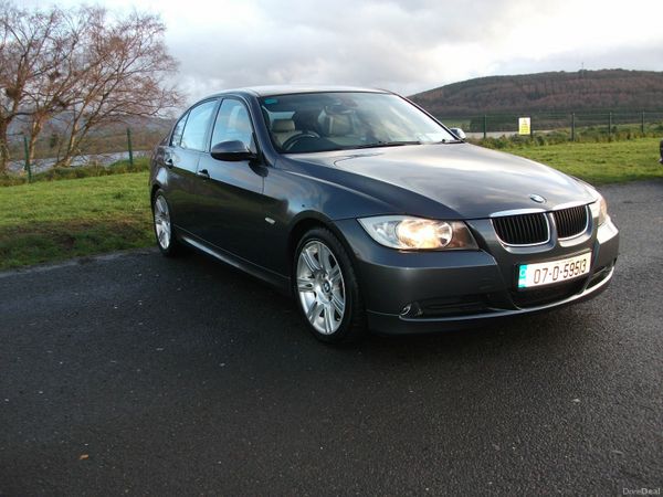 BMW 3-Series Saloon, Petrol, 2007, Grey