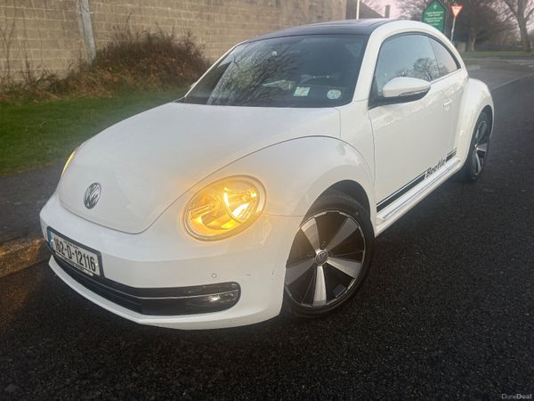 Volkswagen Beetle Hatchback, Petrol, 2016, White
