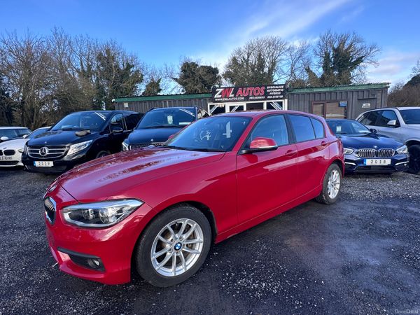 BMW 1-Series Hatchback, Petrol, 2016, Red
