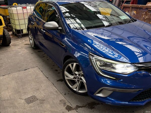 Renault Megane Hatchback, Petrol, 2017, Blue
