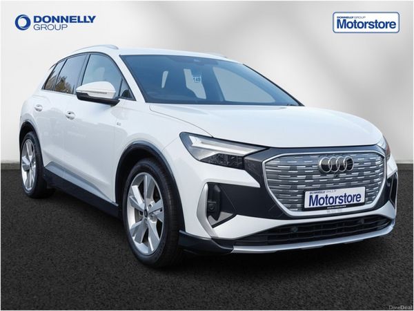 Audi Q4 Estate, Electric, 2022, White