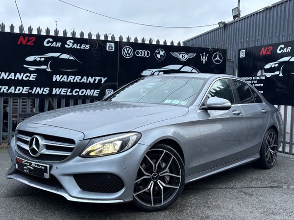 Mercedes-Benz C-Class Saloon, Diesel, 2014, Silver