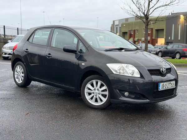 Toyota Auris Hatchback, Petrol, 2008, Black