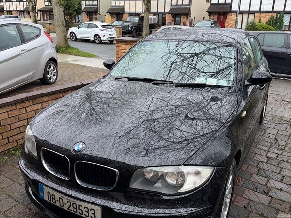 BMW 1-Series Hatchback, Petrol, 2008, Black