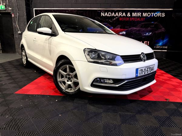 Volkswagen Polo Hatchback, Petrol, 2017, White