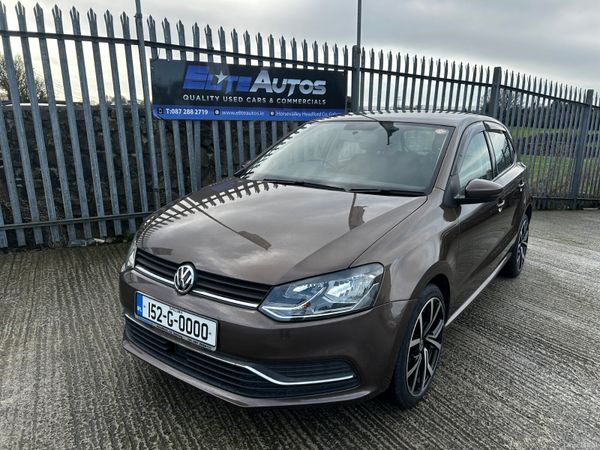 Volkswagen Polo Hatchback, Petrol, 2015, Brown