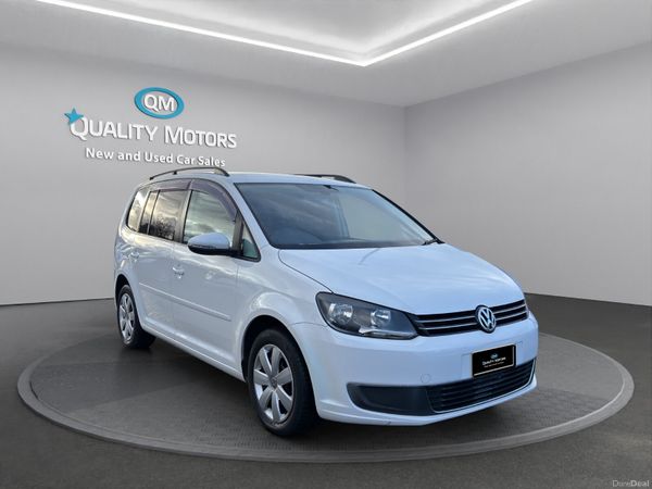 Volkswagen Touran Hatchback, Petrol, 2014, White