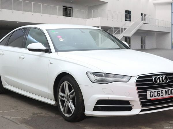 Audi A6 Saloon, Diesel, 2015, White