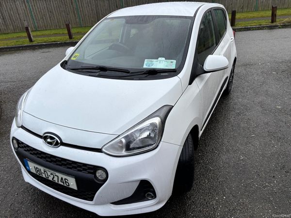 Hyundai i10 Hatchback, Petrol, 2018, White