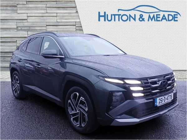 Hyundai Tucson SUV, Petrol Plug-in Hybrid, 2025, Green