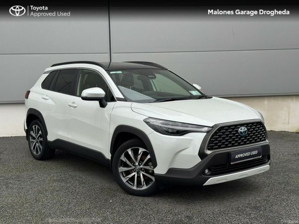 Toyota Corolla Cross Hatchback, Petrol Hybrid, 2024, White