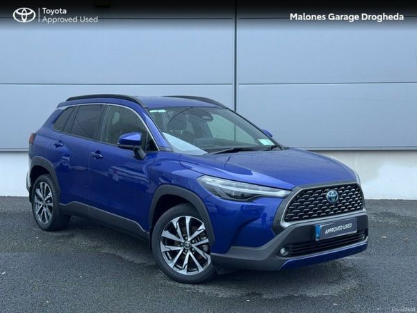 Toyota Corolla Cross SUV, Petrol Hybrid, 2023, Blue