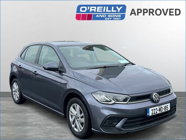Volkswagen Polo Hatchback, Petrol, 2022, Grey
