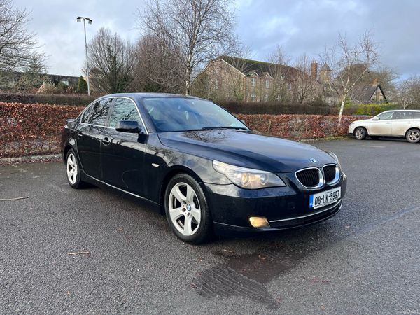 BMW 5-Series Saloon, Diesel, 2008, Black