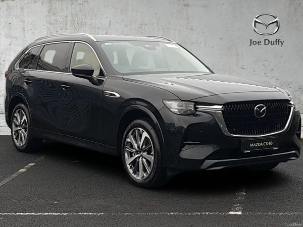 Mazda CX-80 SUV, Petrol Plug-in Hybrid, 2026, Black