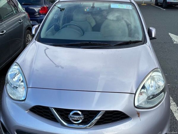 Nissan March Hatchback, Petrol, 2016, Pink