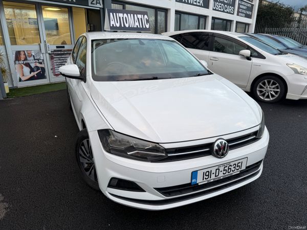 Volkswagen Polo Hatchback, Petrol, 2019, White