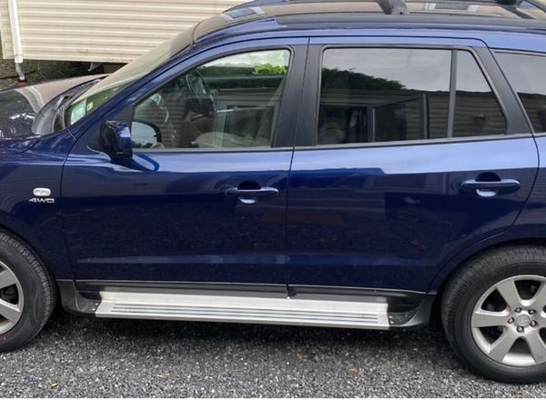 Hyundai Santa Fe SUV, Diesel, 2008, Blue