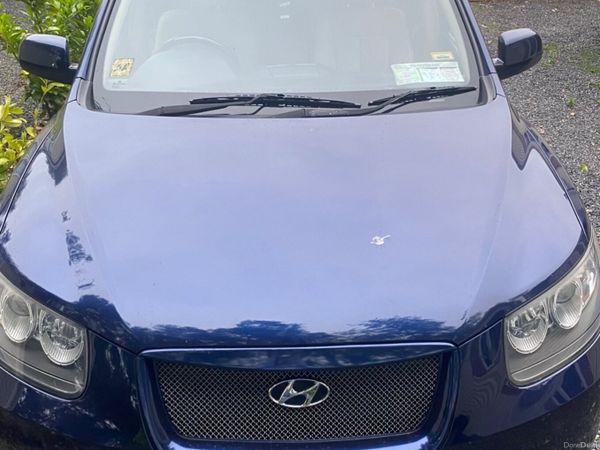 Hyundai Santa Fe SUV, Diesel, 2008, Blue