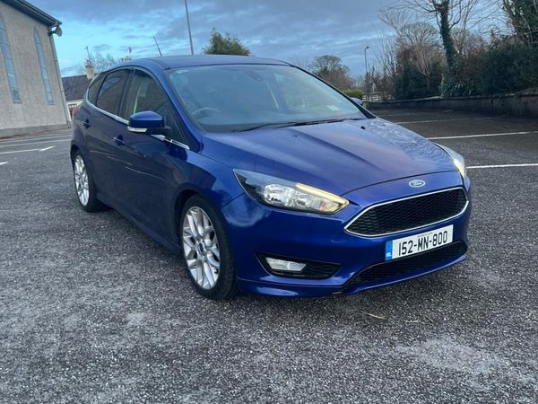 Ford Focus Hatchback, Diesel, 2015, Blue