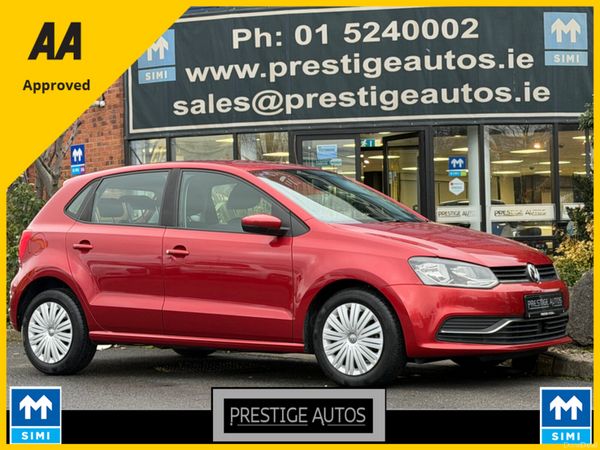 Volkswagen Polo Hatchback, Petrol, 2016, Red