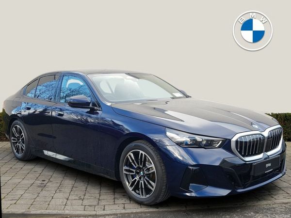 BMW 5-Series Saloon, Petrol Plug-in Hybrid, 2026, Blue