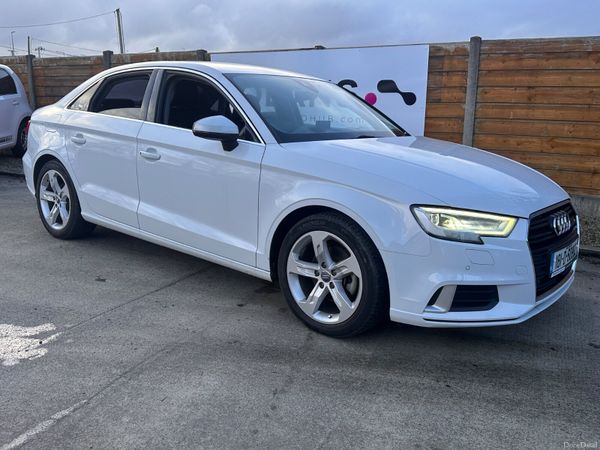 Audi A3 Saloon, Petrol, 2018, White