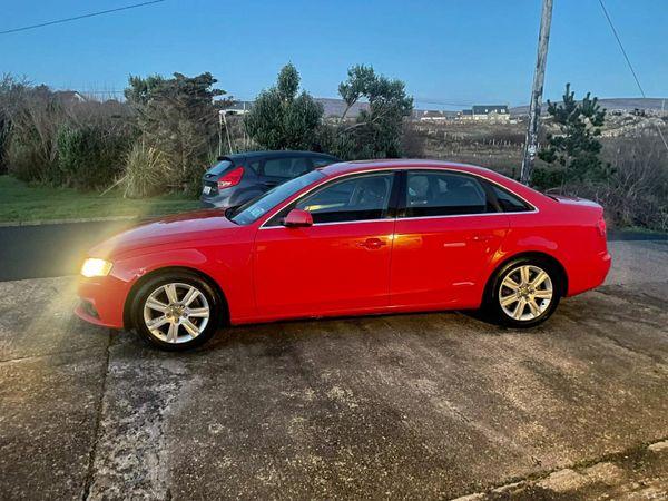 Audi A4 Saloon, Diesel, 2010, Red