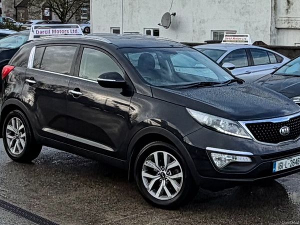 Kia Sportage SUV, Diesel, 2016, Black