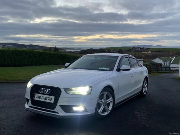 Audi A4 Saloon, Diesel, 2013, White