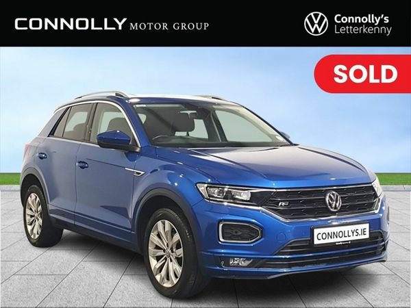 Volkswagen T-Roc SUV, Petrol, 2019, Blue