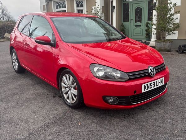 Volkswagen Golf Hatchback, Diesel, 2009, Red