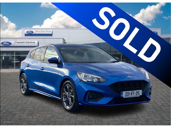 Ford Focus Hatchback, Diesel, 2020, Blue