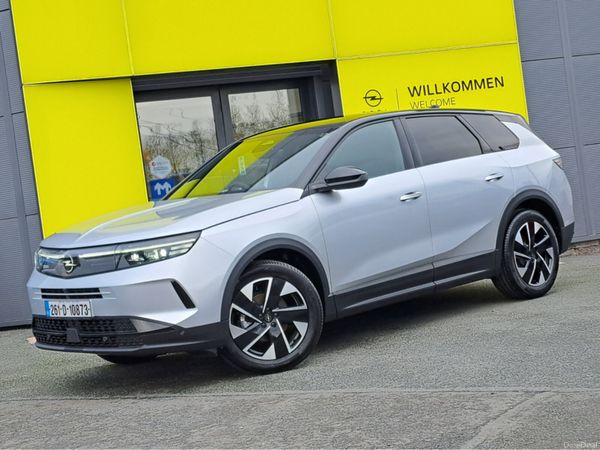 Opel Grandland SUV, Petrol Hybrid, 2026, Silver