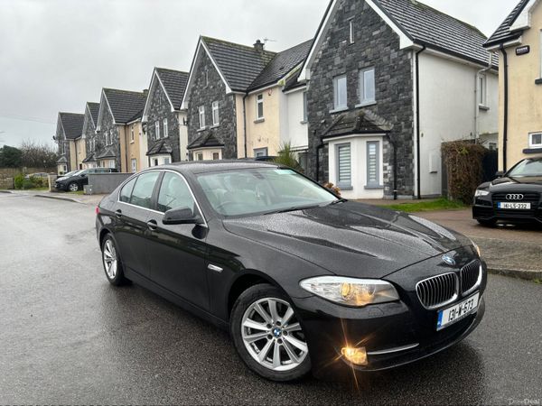 BMW 5-Series Saloon, Diesel, 2013, Black
