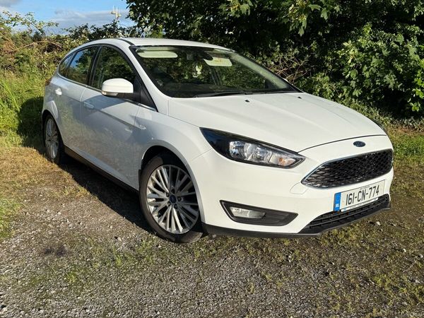 Ford Focus Hatchback, Diesel, 2016, White
