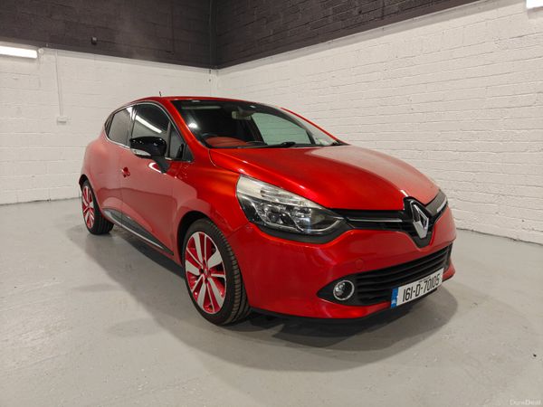 Renault Clio Hatchback, Petrol, 2016, Red