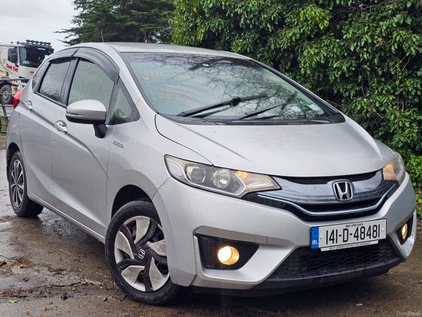 Honda Fit Hatchback, Petrol Hybrid, 2014, Silver
