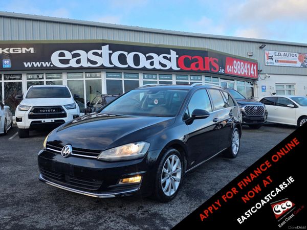 Volkswagen Golf Estate, Petrol, 2015, Black