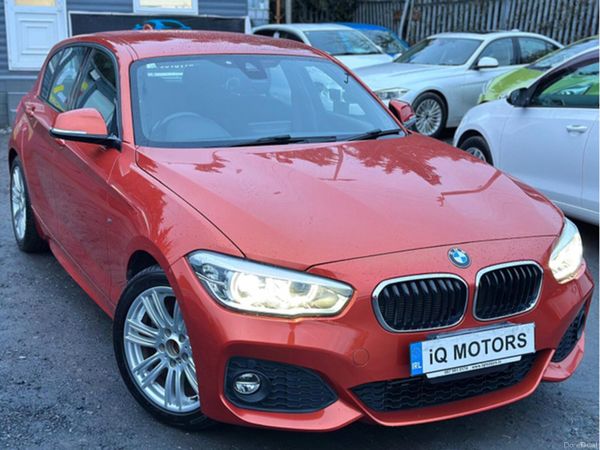 BMW 1-Series Hatchback, Diesel, 2016, Orange