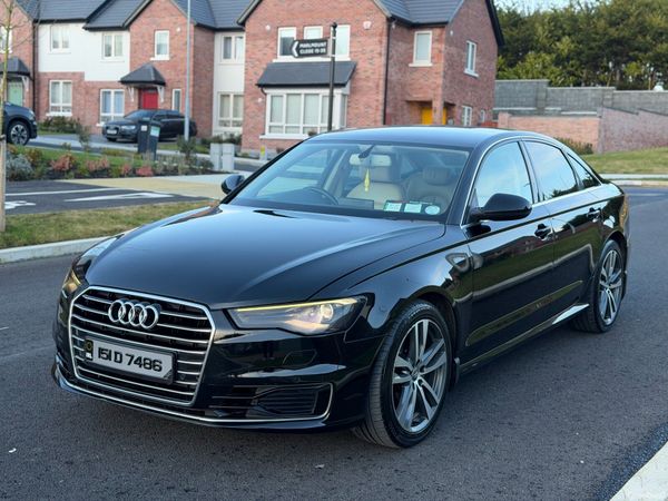Audi A6 Saloon, Diesel, 2015, Black