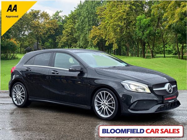 Mercedes-Benz A-Class Hatchback, Petrol, 2017, Black