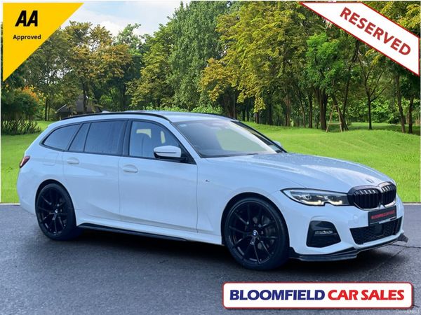 BMW 3-Series Estate, Diesel, 2020, White
