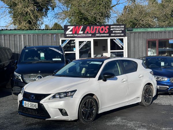 Lexus CT Hatchback, Petrol Hybrid, 2016, White