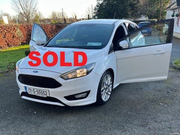 Ford Focus Hatchback, Diesel, 2017, White