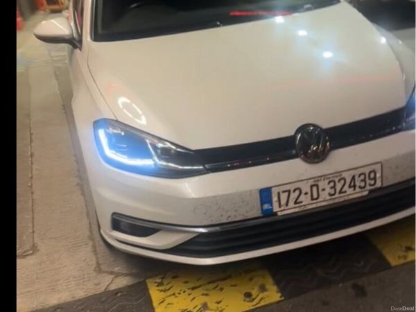 Volkswagen Golf Hatchback, Petrol, 2017, White