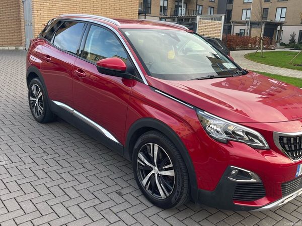 Peugeot 3008 MPV, Petrol, 2018, Red