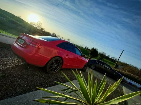 Audi A4 Saloon, Diesel, 2010, Red