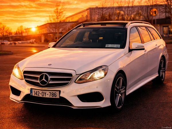 Mercedes-Benz E-Class Estate, Diesel, 2014, White