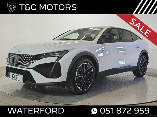 Peugeot 408 Hatchback, Petrol, 2023, White